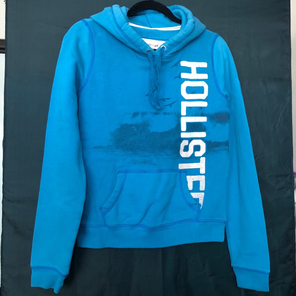 Hollister Blue Sweatshirt Hoodie